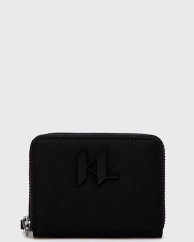 Peňaženka Karl Lagerfeld dámska, čierna farba