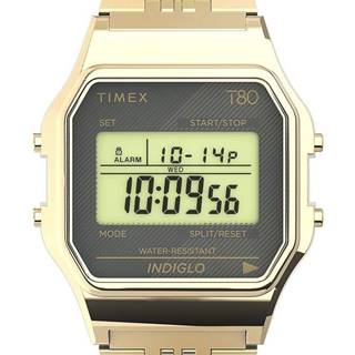 Hodinky Timex TW2U93500 zlatá farba