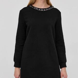 Šaty MAX&Co. čierna farba, mini, oversize