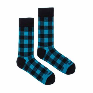 Veselé ponožky  karo blu
