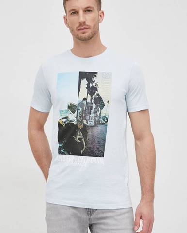 Bavlnené tričko Lindbergh s potlačou