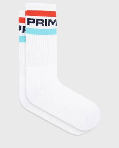 Ponožky Primitive Cut N Sew pánske, biela farba