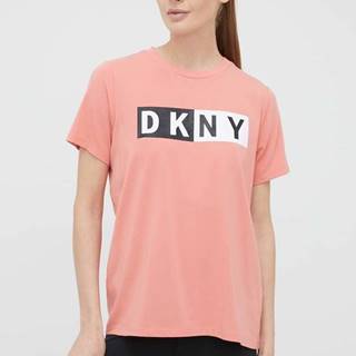Tričko Dkny dámske, ružová farba