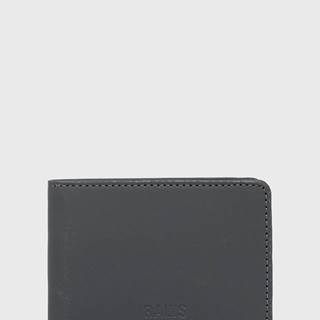 Peňaženka Rains 16600 Folded Wallet šedá farba