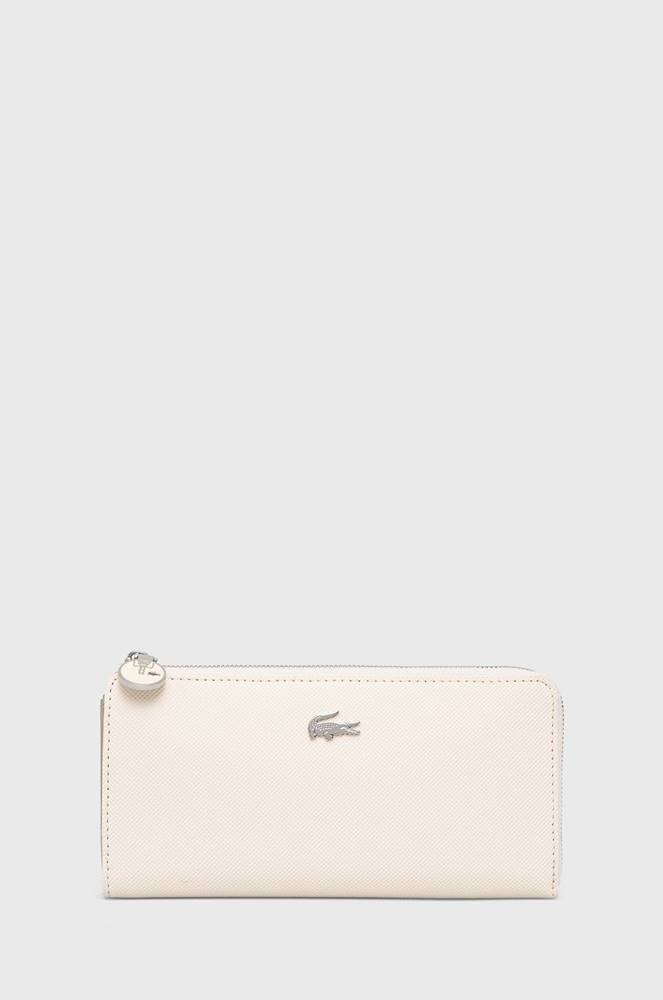 Peňaženka Lacoste dámsky, bordová farba