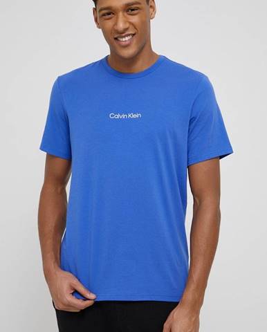 Pyžamové tričko Calvin Klein Underwear jednofarebné