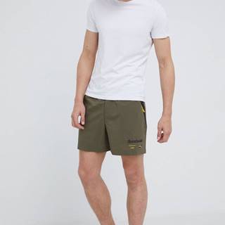 Šortky Reebok Classic H54406 pánske, zelená farba,