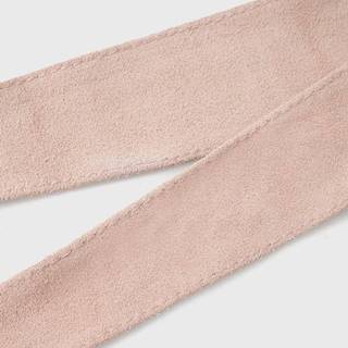 Semišový opasok Answear Lab dámsky, ružová farba