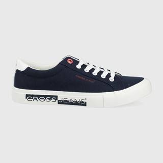 Tenisky Cross Jeans pánske, tmavomodrá farba