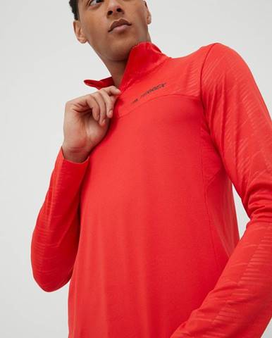 Športové tričko s dlhým rukávom adidas TERREX Multi H53390 červená farba, jednofarebné