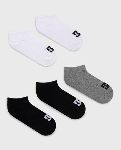 Ponožky Dc (5-pak) pánske, biela farba