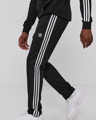 Nohavice adidas Originals H09115 pánske, čierna farba, jednofarebné