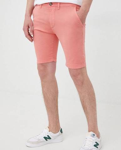 Šortky Pepe Jeans Mc Queen Short pánske, oranžová farba,