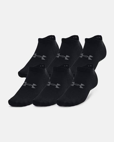Ponožky Under Armour UA Essential No Show 6pk - čierna