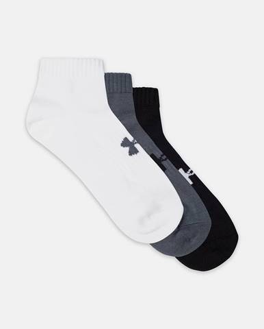 Ponožky Under Armour UA Core Low Cut 3Pk - čierna