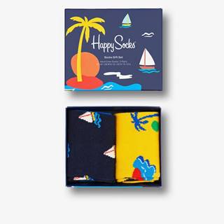 pre mužov Happy Socks - tmavomodrá, žltá