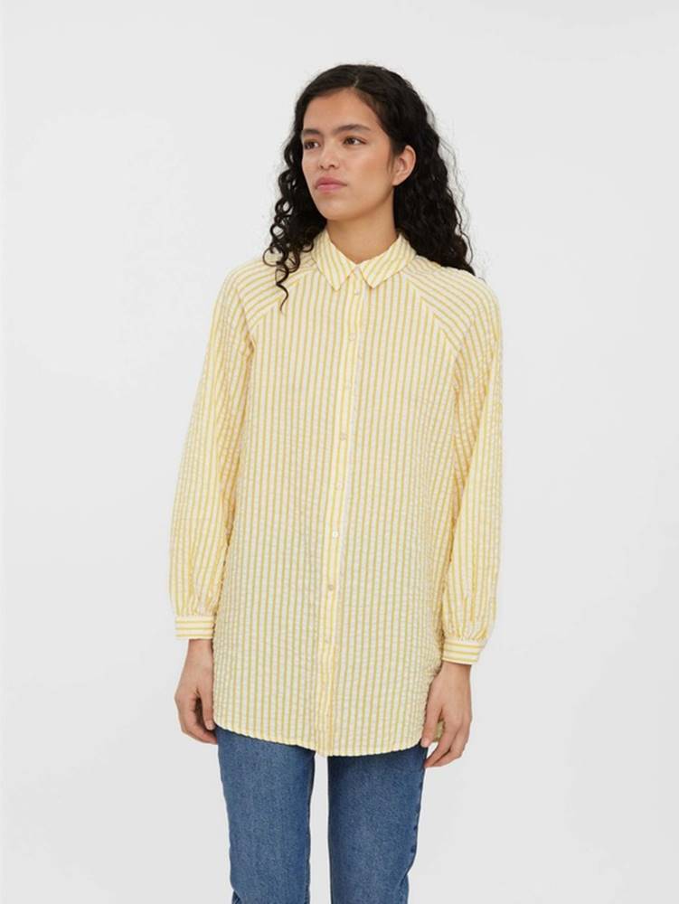 Vero Moda Juno Košeľa Žltá