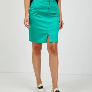 Zelená krátka puzdrová sukňa ORSAY