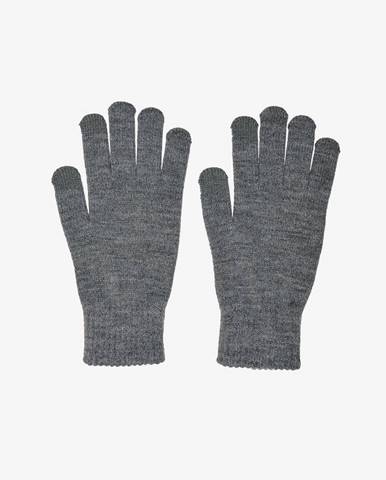 Čiapky, šály, rukavice pre mužov ONLY & SONS - sivá
