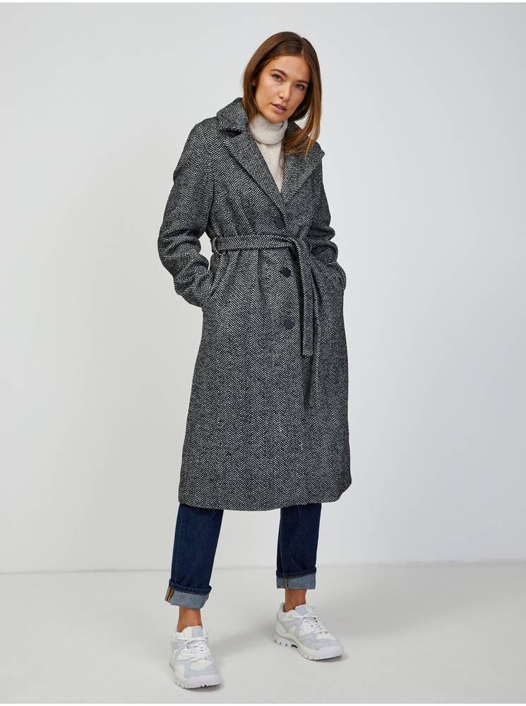 Kabáty pre ženy  - sivá