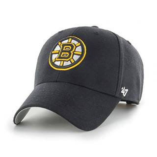 Čiapka 47brand Nhl Boston Bruins čierna farba, s nášivkou