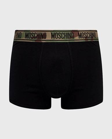 Boxerky Moschino Underwear pánske, čierna farba