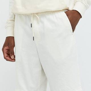 Bavlnené šortky Premium by Jack&Jones pánske, béžová farba,