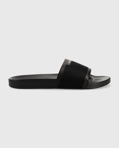 Šľapky Calvin Klein Jeans Slide Neoprene pánske, čierna farba
