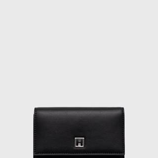 Peňaženka HUGO dámsky, čierna farba
