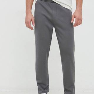 Tepláky Calvin Klein pánske, šedá farba, jednofarebné