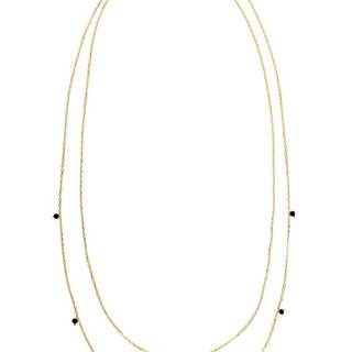 ANIA KRUK - Strieborný pozlátený náhrdelník Oval