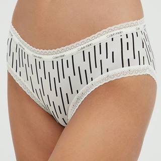 Nohavičky Calvin Klein Underwear béžová farba,