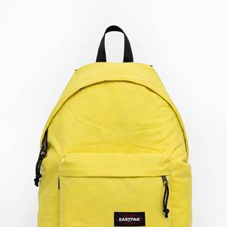 Ruksak Eastpak žltá farba, veľký, s nášivkou
