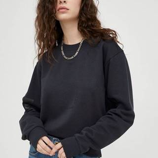 Mikina G-Star Raw dámska, čierna farba, s nášivkou