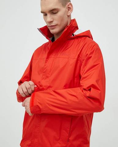 Nepremokavá bunda Marmot PreCip Eco pánska, červená farba