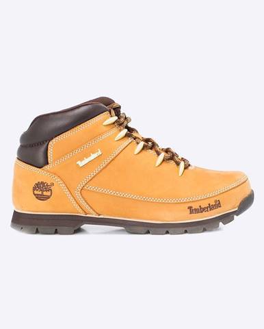 Topánky Timberland Euro Sprint Hiker A122I, pánske, oranžová farba, jemne zateplené