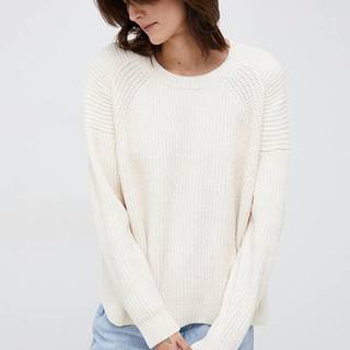 Sveter Pepe Jeans Bethany dámsky, béžová farba, teplý,