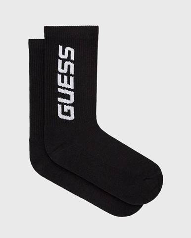 Ponožky Guess dámske, čierna farba