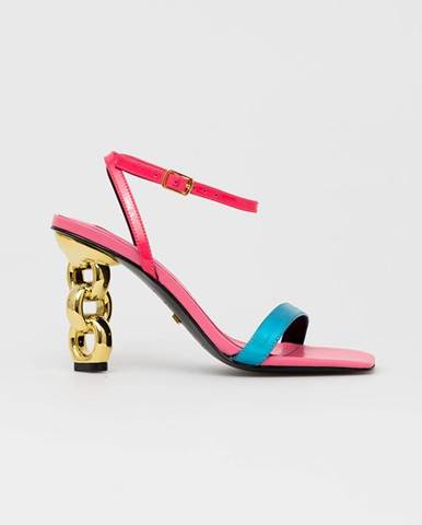 Kožené sandále Kat Maconie Riri ružová farba