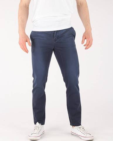 Garment Dyed Jeans Modrá