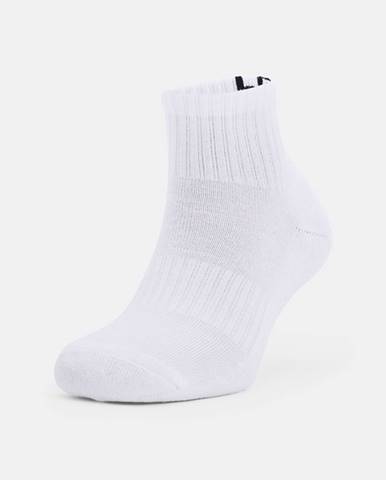 Core QTR Ponožky 3 páry Biela