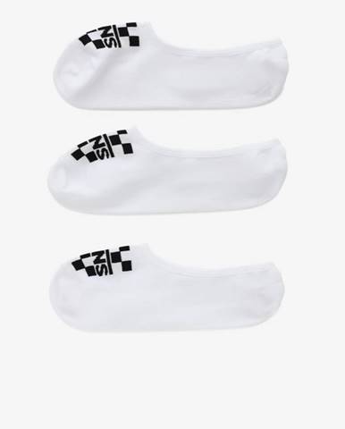 Ponožky 3 páry Biela