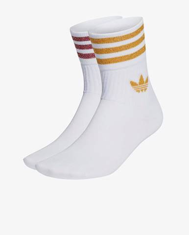 Ponožky 2 páry Biela
