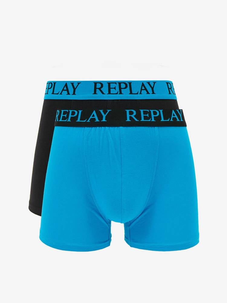 Boxerky 2 ks Modrá
