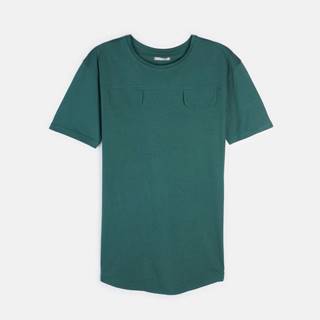 Bavlnené tričko oversize s vreckom