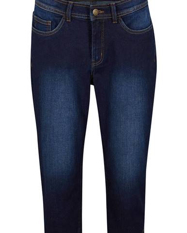 Komfortné capri džínsy so sťahovacím efektom