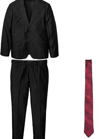 Oblek (3-dielny): sako, nohavice, kravata
