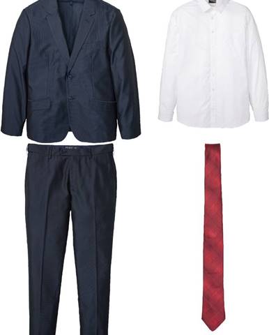 Oblek (4-dielny), sako, nohavice, košeľa, kravata, Slim Fit