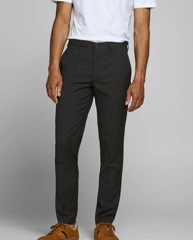 Čierne oblekové nohavice  Franco