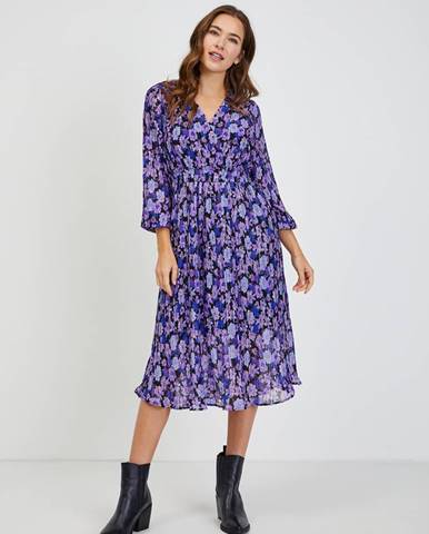 Šaty na denné nosenie pre ženy  - fialová